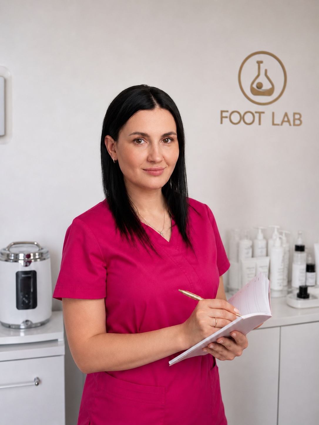 Foot Lab speciāliste Veronika